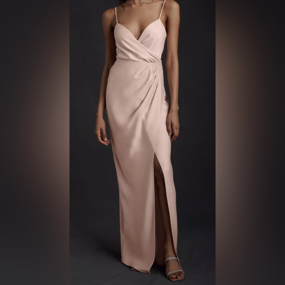 BHLDN Freya Satin Dress